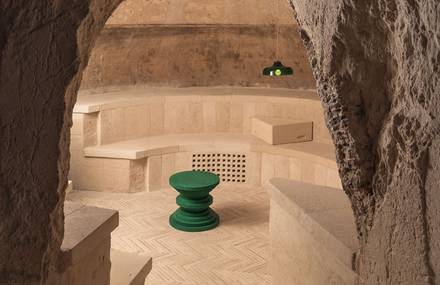 Elegant Underground Winery in Southern Italy