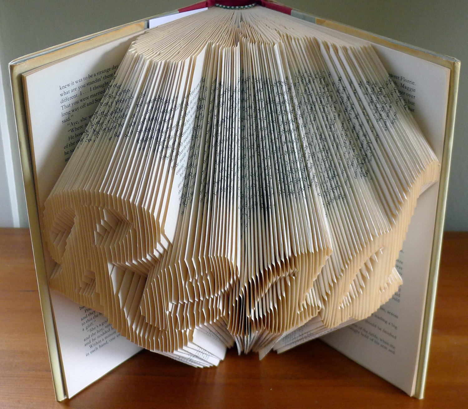 Folded Book Art9 Fubiz Media