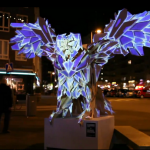 Light Projections on Sculptures-4