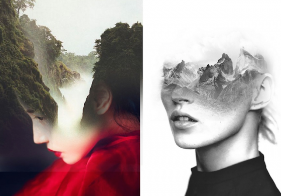 Double Exposure Portraits By Antonio Mora Fubiz Media 