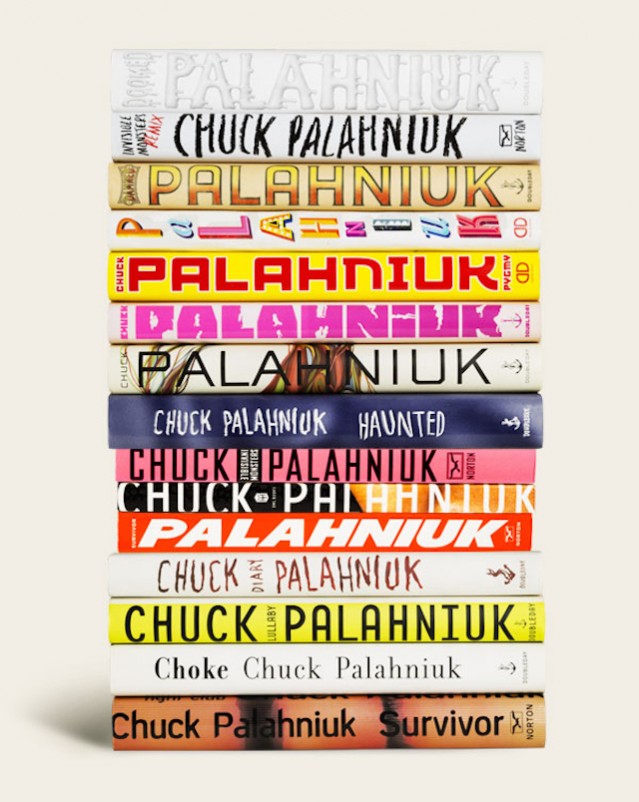 Chuck Palahniuk Redesigned Book Covers Media