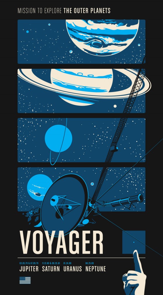 Robotic Space Missions Posters – Fubiz Media