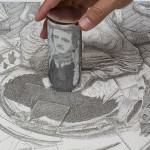 Anamorphic Work with Cylindrical Mirror_2