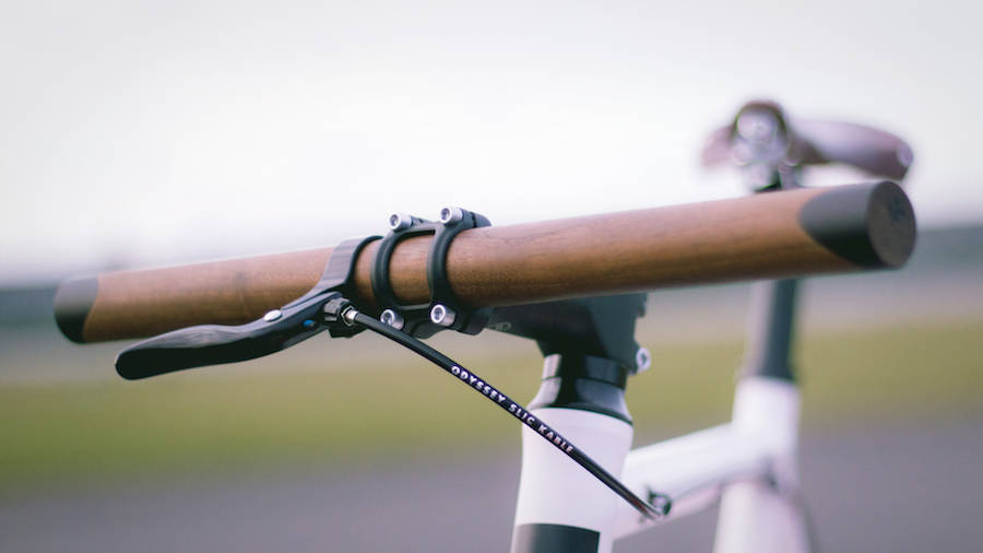 wood handlebar