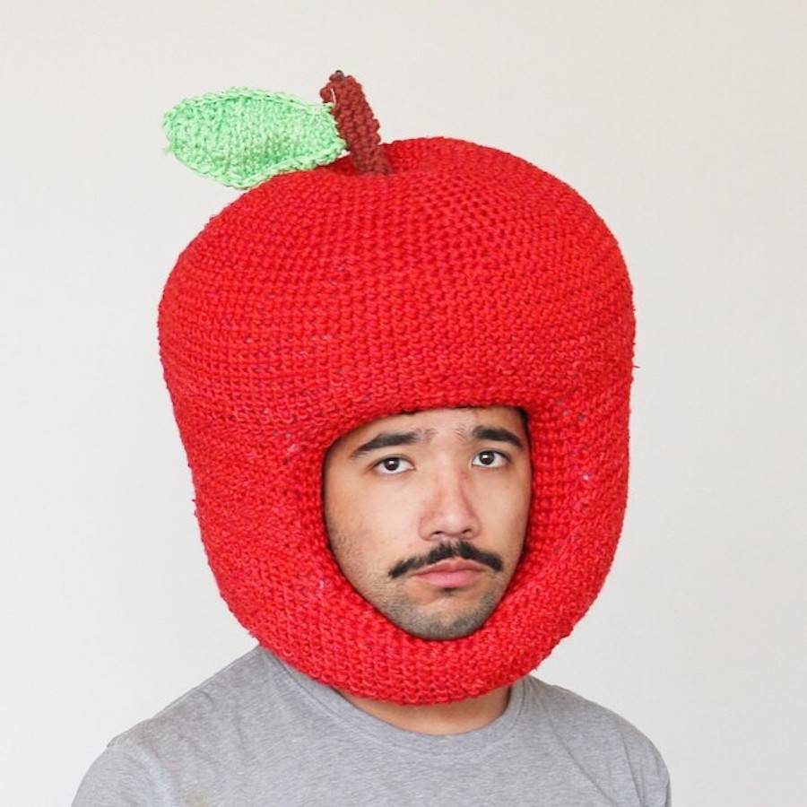 Funny Crocheted Food Hats Media