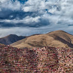 Home of 40 thousand Buddhist monks in Sichuan province