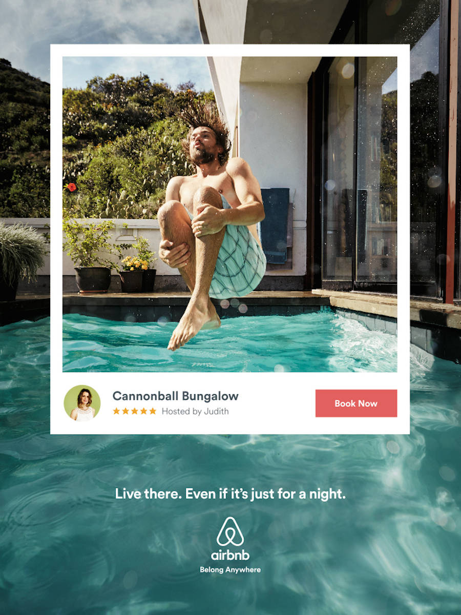 Live There Airbnb Campaign Media