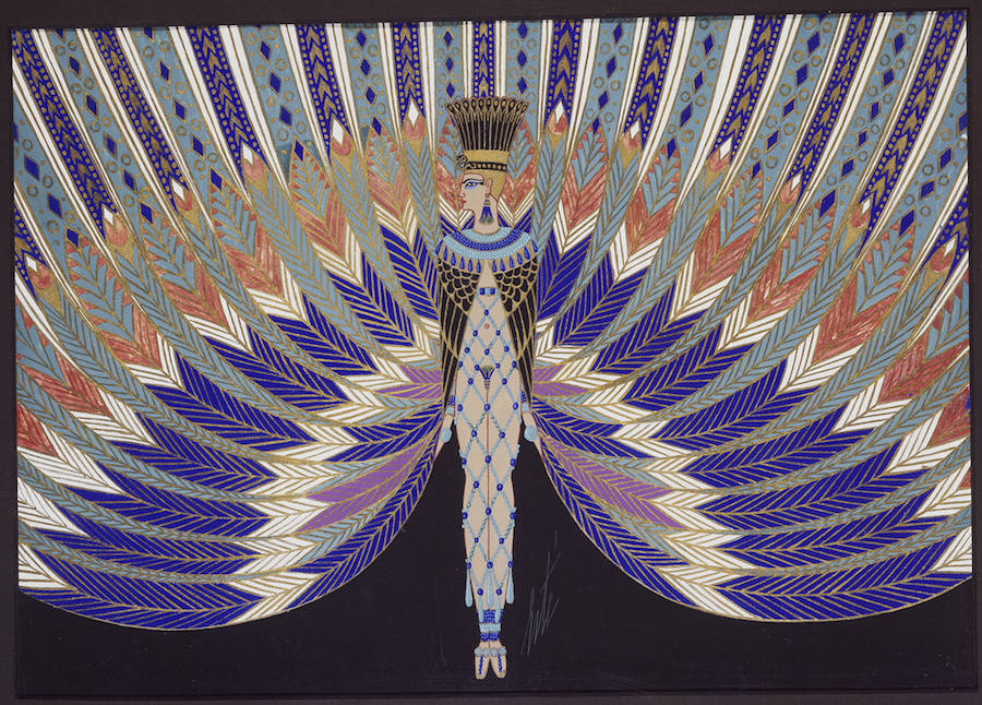 The Iconic Art Deco Drawings of Erté Media