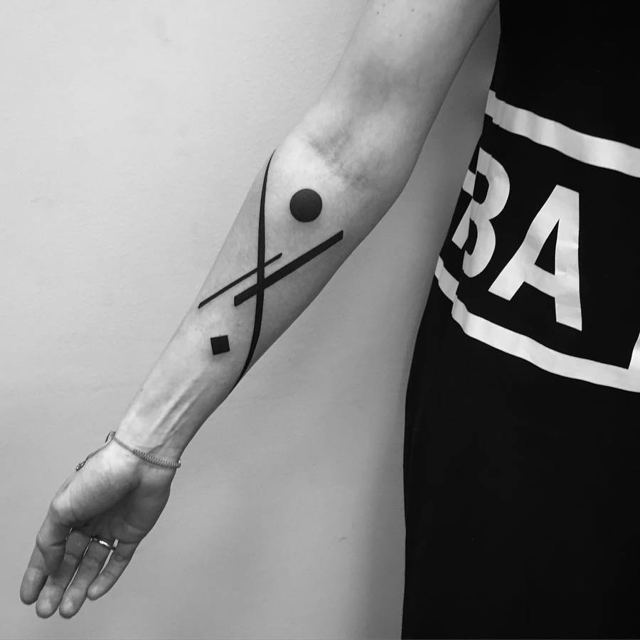 Minimalistic Tattoos inspired by the Digital Era Media