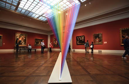 New Rainbow Installation by Gabriel Dawe