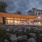 Superb Wooden Beach House in Canada-4