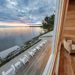 Superb Wooden Beach House in Canada-5