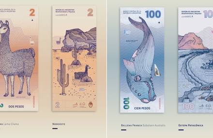 Beautiful Redesign of the Argentinean Bills