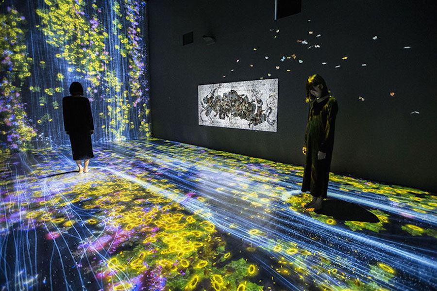 Immersive Interactive Installation In An Art Gallery In London 4 Fubiz Media