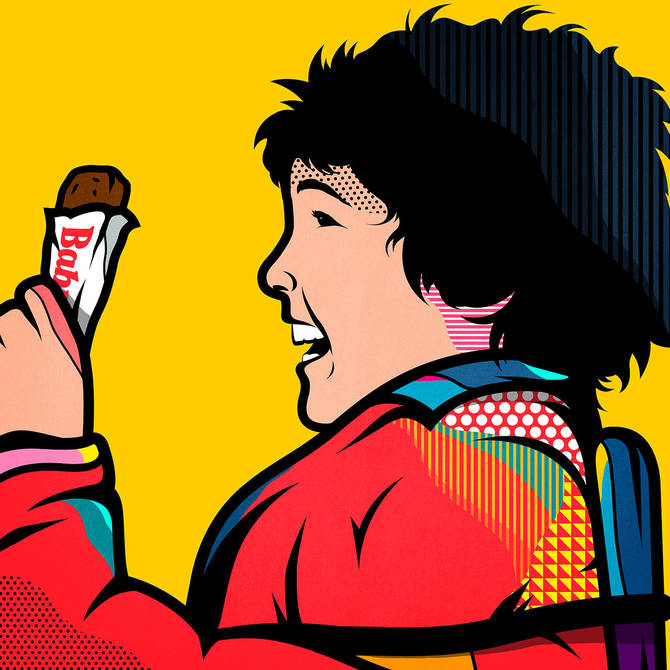 Pop Inspired Colorful Illustrations Fubiz Media