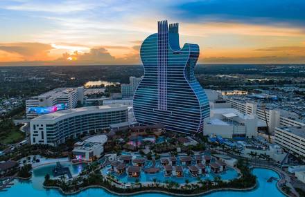 The First Guitar-Shaped Hotel in the World