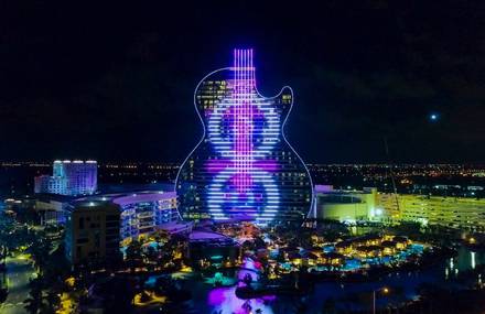 The First Guitar-Shaped Hotel in the World