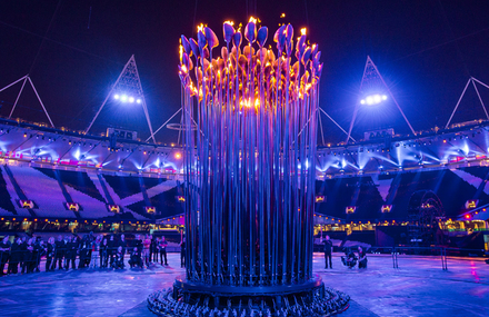 2012 London Olympics Flame