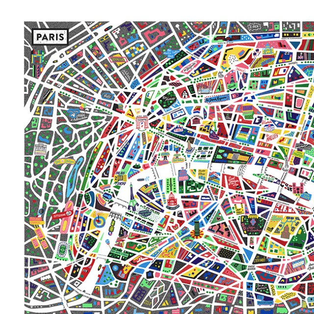 Paris Illustrated Map Antoine Corbineau Zoomlarge 650px 640x640 