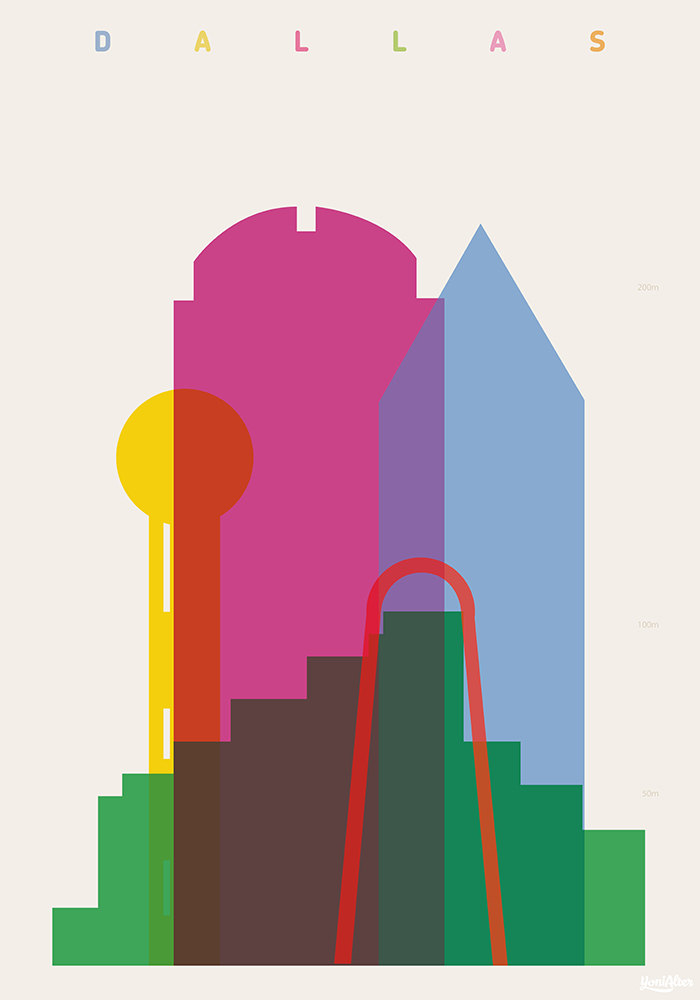 Shapes of Cities Illustrations – Fubiz Media