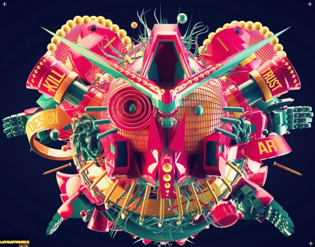 3D Illustrations by Antoni Tudisco – Fubiz Media