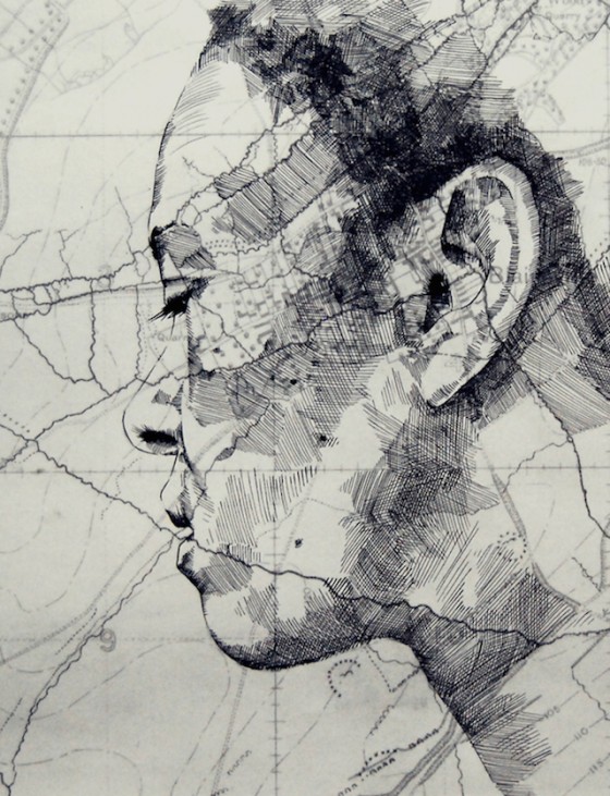 Map Portraits by Ed Fairburn – Fubiz Media