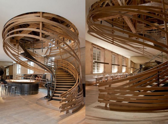 Spiral Staircase of Strasbourg Hotel – Fubiz Media