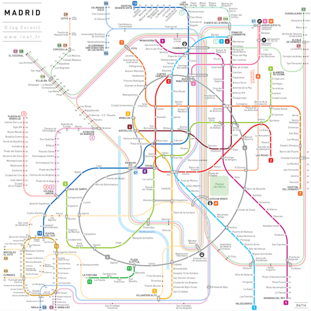 Simplified Subway Maps – Fubiz Media