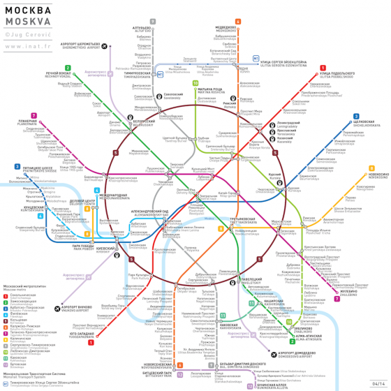 Simplified Subway Maps – Fubiz Media