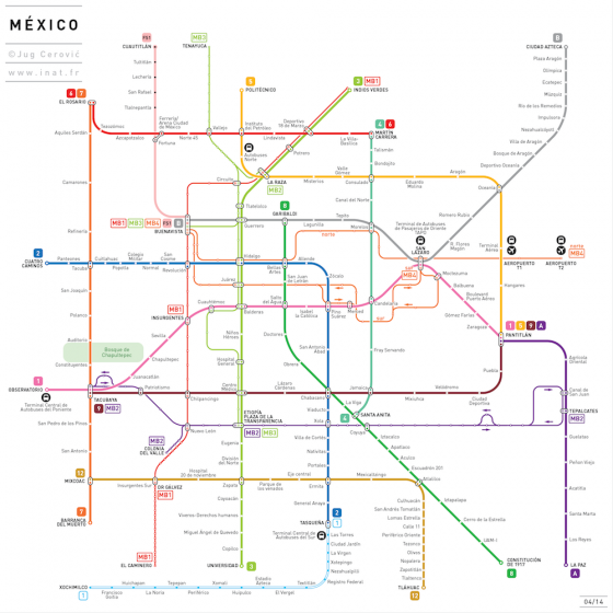 Simplified Subway Maps – Fubiz Media