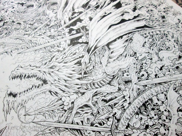 Kerby Rosanes Drawings – Fubiz Media