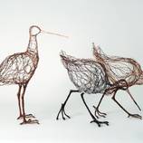 Birds Sculptures In Wires – Fubiz Media