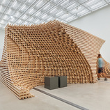 Spiral Sculpture in Wooden Modules – Fubiz Media