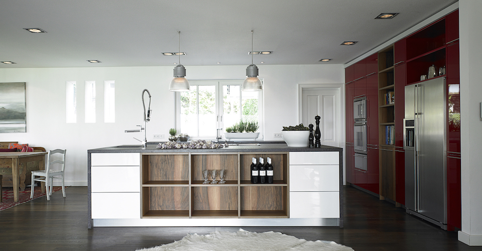 Oak Concrete Kitchen by Werkhaus – Fubiz Media