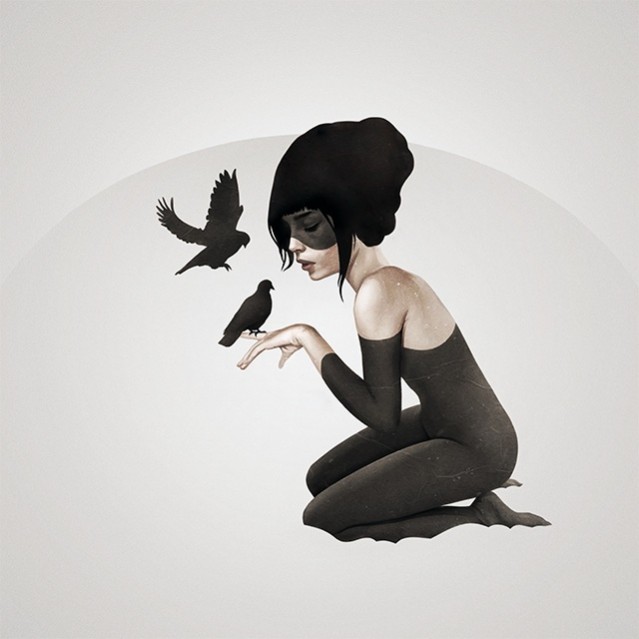 Beautiful Dark Illustrations by Ruben Ireland – Fubiz Media