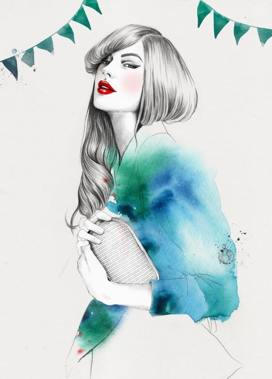 Fashion Illustrations by Esra Roise – Fubiz Media