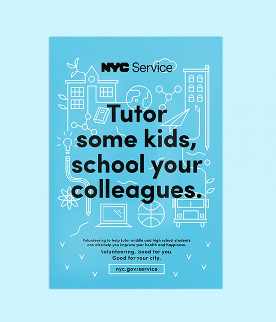 NYC Service Poster Campaign – Fubiz Media