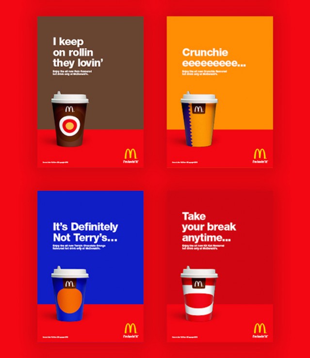 McDonalds Chocolate Drinks New Design – Fubiz Media