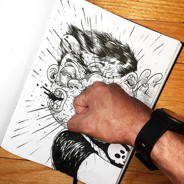 Interactive Ink illustrations – Fubiz Media