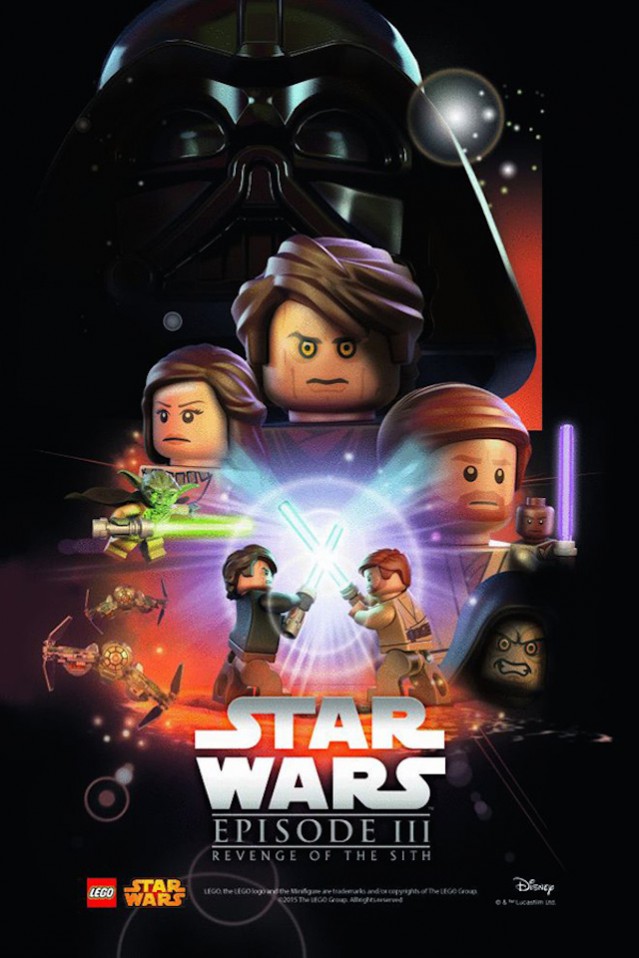 Star Wars Movie Posters in LEGO – Fubiz Media