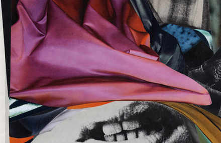 Abstract Paper Collages Portraits by Charles Scott Wilkin