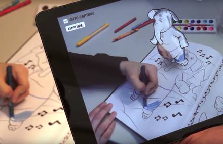 Disney App Makes Children Drawings Alive
