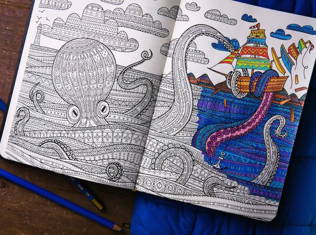 The Coloring Notebook – Fubiz Media