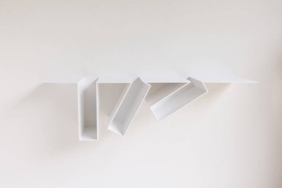 Oblique Bookcase – Fubiz Media