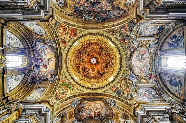 Ceilings of Roman Churches – Fubiz Media