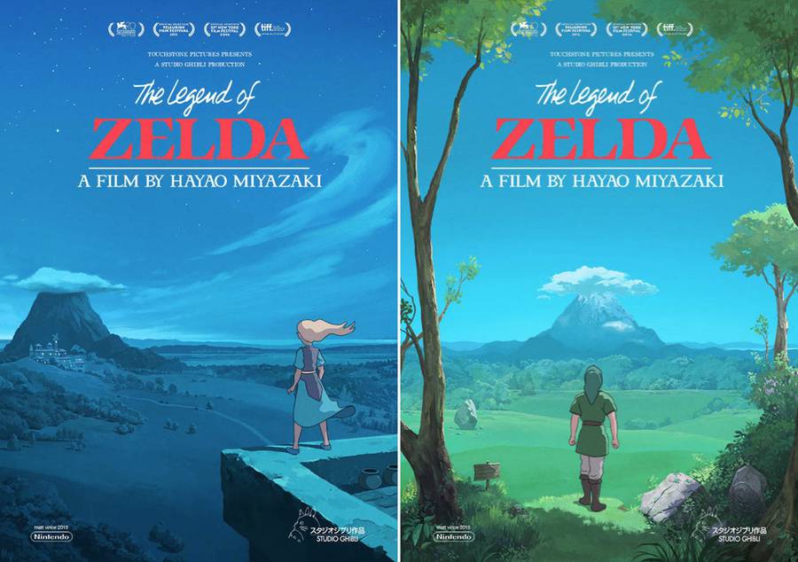 The Legend of Zelda in the Studio Ghibli Style – Fubiz Media