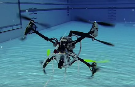 Naviator : a Flying and Swimming Drone