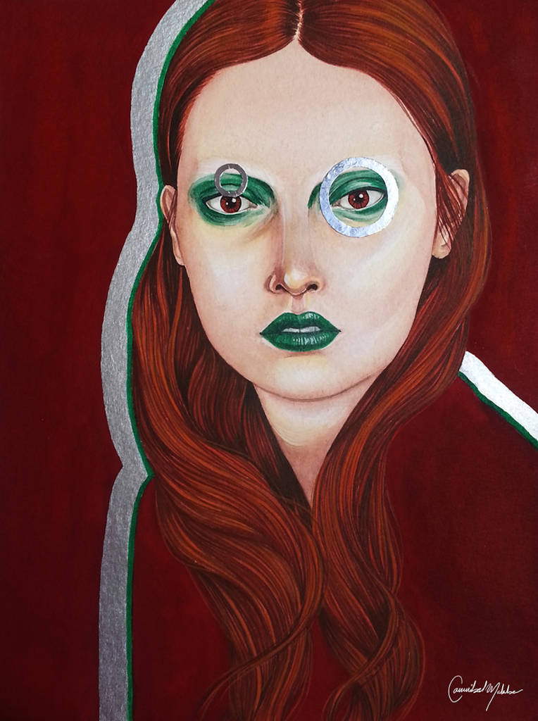 Strange & Beautiful Women Portrait Paintings – Fubiz Media