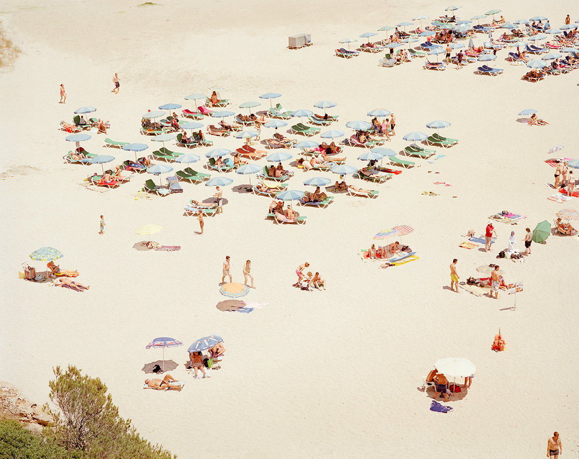 Aerial Plans of Vacationers on the Beach – Fubiz Media