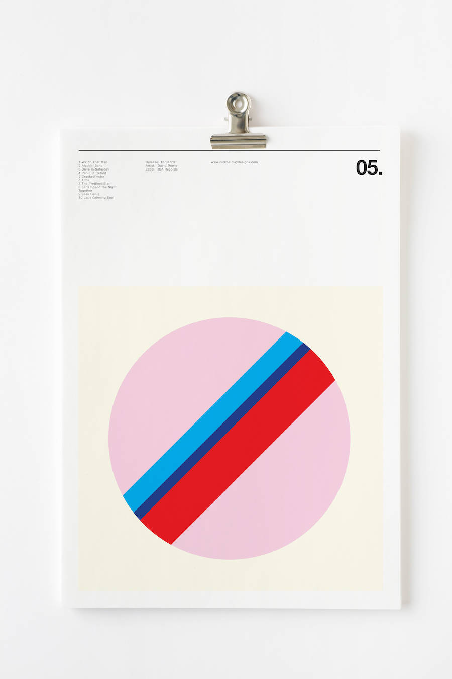 Graphic Posters of Classic Album Covers – Fubiz Media